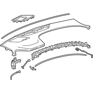 Buick 26214311 Upper Panel