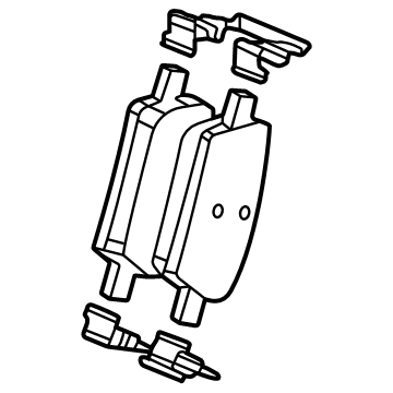 GM 85144507 PAD KIT-RR DISC BRK