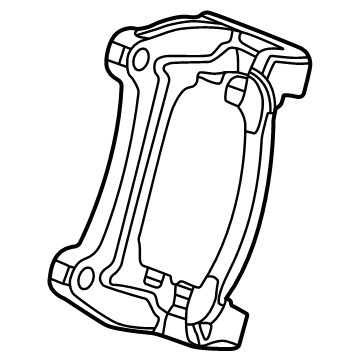 Cadillac 13596671 Caliper Support