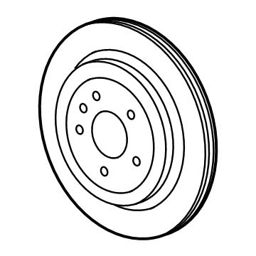 2023 Cadillac CT4 Brake Disc - 13526552