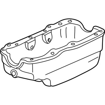 Chevy 12512670 Oil Pan