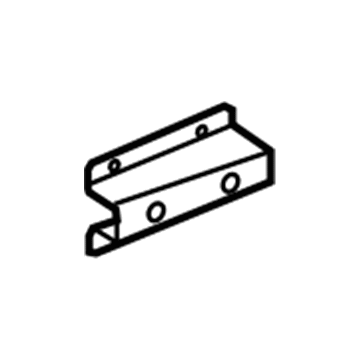 GM 15136626 Bracket Assembly, Rear Compartment Lid Hinge (Lid Side) *Prime Ww18