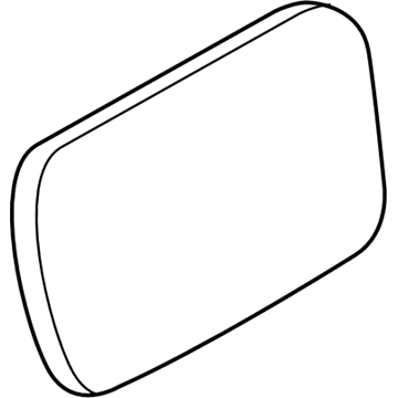 GM 88891860 Mirror,Outside Rear View (Reflector Glass Only), Right