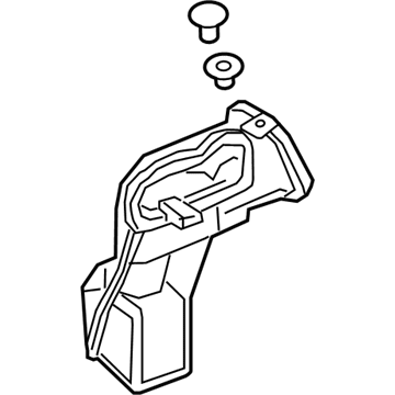 Cadillac CT6 Air Intake Coupling - 84320700