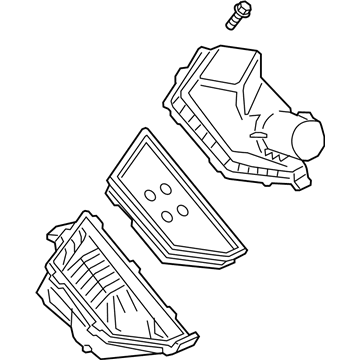 Cadillac 23349889 Air Cleaner Assembly