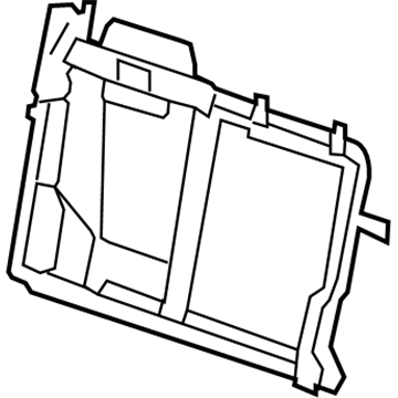 GM 15924680 Frame, Rear Seat Back Cushion