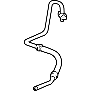 GMC Acadia Oil Cooler Hose - 23277641