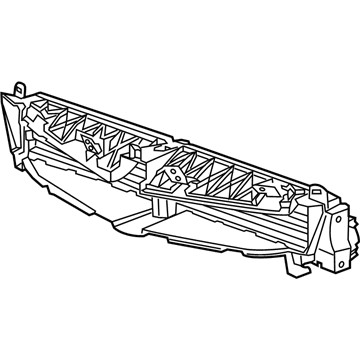 Cadillac 23487104 Shutter