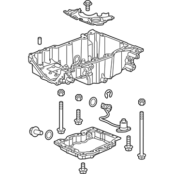 Cadillac ATS Oil Pan - 12676336