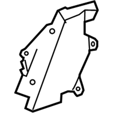 GM 23205578 Bracket, Driver Foot Rest