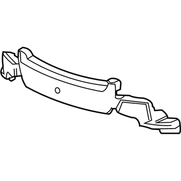 GM 22989642 Absorber, Front Bumper Energy