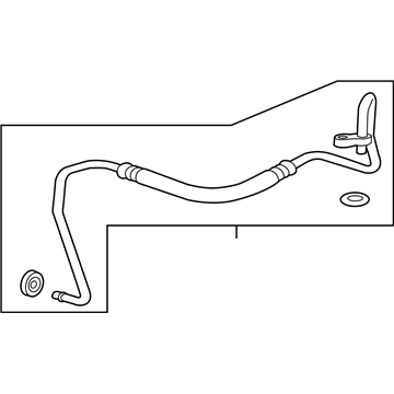 GM 22908800 Transmission Fluid Cooler Inlet Pipe Assembly