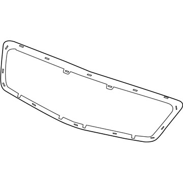 Chevy 92255165 Grille Surround Seal