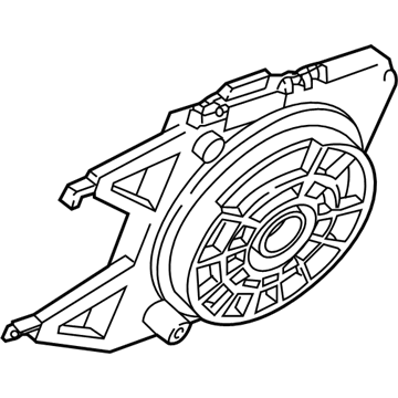 Pontiac 22125221 Fan Shroud