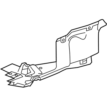 GM 95364910 Shield, Front Wheelhouse Splash