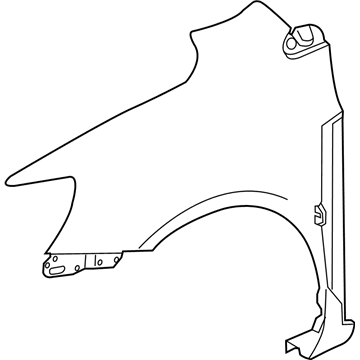 GM 42505449 Fender, Front