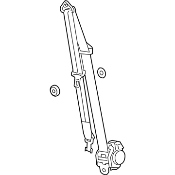 Chevy 19370129 Seat Belt Assembly