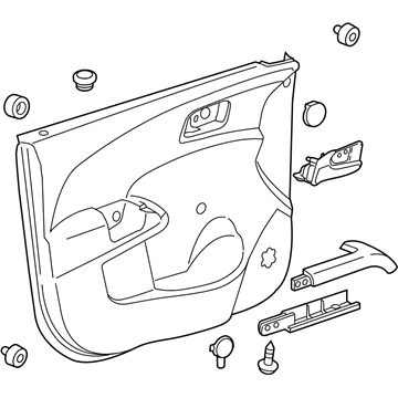 Chevy 42356778 Door Trim Panel