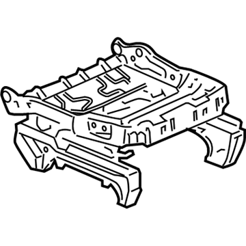 Cadillac 22804424 Seat Track