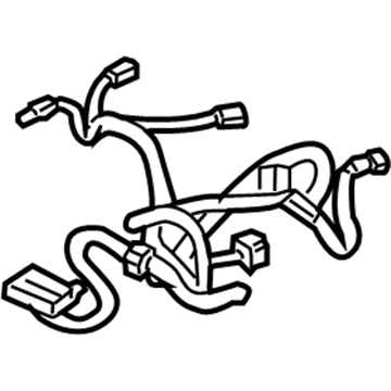 GM 25892835 Harness Assembly, Passenger Seat Wiring