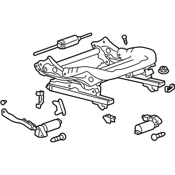 Chevy 23127662 Seat Adjuster