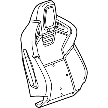 GM 22972733 Pad Assembly, Passenger Seat Back