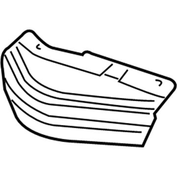 Pontiac 22736982 Center Reinforcement