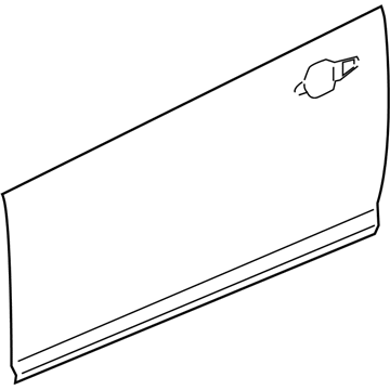 Pontiac 25830155 Outer Panel