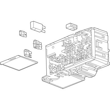 Chevy Colorado Fuse Box - 85598799