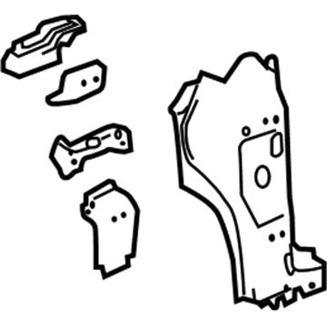 GM 23489122 Reinforcement Assembly, Body Side Outer Panel