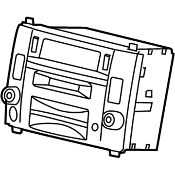 GM 25849388 Radio,Amplitude Modulation/Frequency Modulation Stereo & Clock & Cd Player