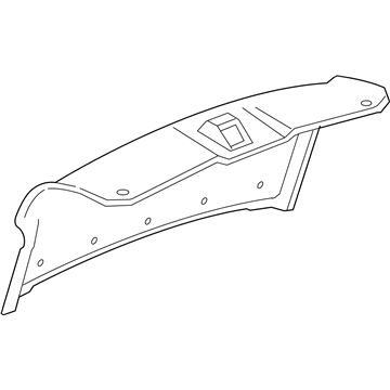 Cadillac 25991722 Trunk Lid Trim