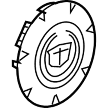 GM 9597286 Wheel Cap