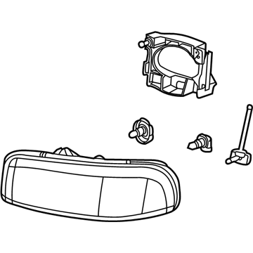 GMC 15218078 Headlamp Assembly