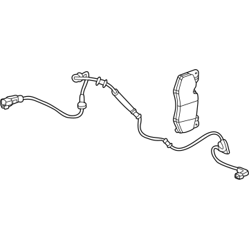 Chevy 85142439 PAD KIT,FRONT DISC BRAKE(INCLUDES 4)(USED ON VEHS ON/AFTER 01JAN21)(FOR 1ST DESIGN SEE 85115092)