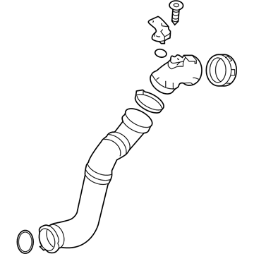 2017 Cadillac CT6 Cooling Hose - 22885781