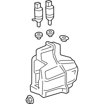 Chevy 42741878 Washer Reservoir