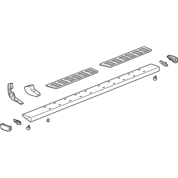 Cadillac 84106465 Step Bar Assembly