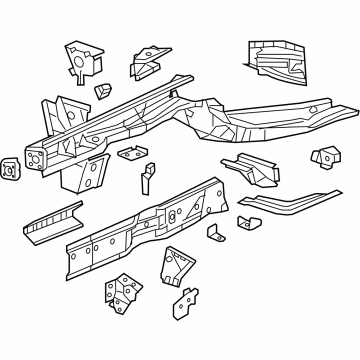 Buick 84756164 Lower Rail Assembly