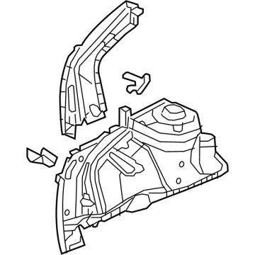 Buick 84156931 Apron Assembly