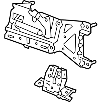 2016 Chevy Corvette Tailgate Lock - 23256177