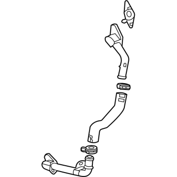 Chevy 55510685 Water Outlet Pipe