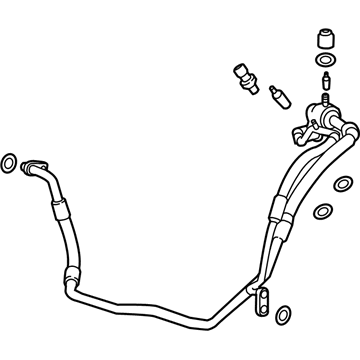 2017 Chevy Silverado 2500 HD A/C Hose - 84043114