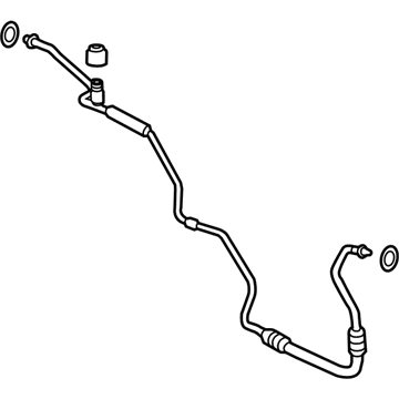 2018 Chevy Silverado 3500 HD A/C Hose - 23386909