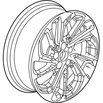 Chevy 42767482 Wheel, Alloy