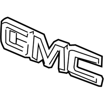 GMC 22881265 Emblem