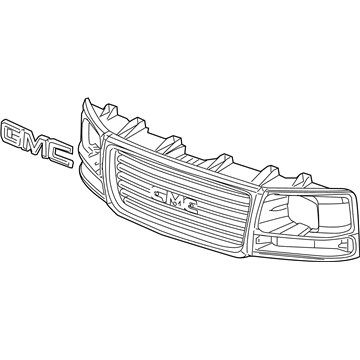 GM 84689073 Grille Assembly, Front