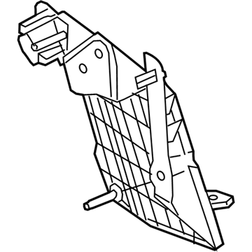 GM 92254434 Bracket Assembly, Radio Speaker Amplifier