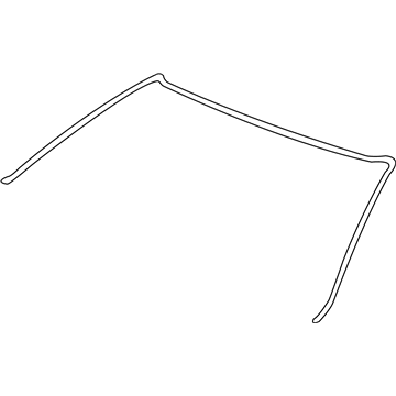 GM 88897269 Molding,Windshield Upper Reveal