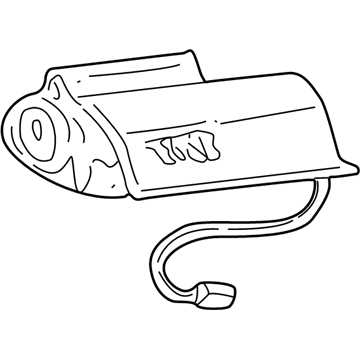 GM 25654580 Airbag,Instrument Panel